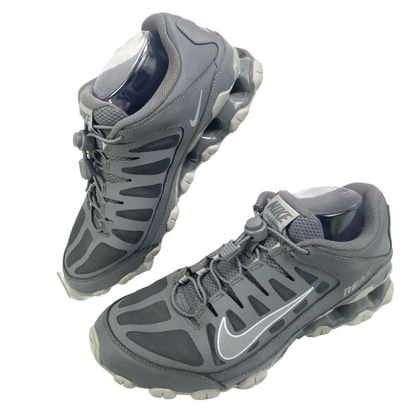 Nike Reax 8 TR Mesh Mens Size 9.5 Cool Gray Running Training Shoes Sneakers - Picture 1 of 12